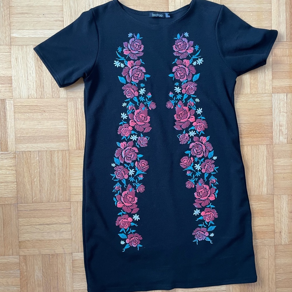 Boohoo Flower Dress